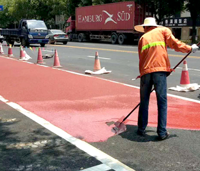 改性聚氨酯彩色防滑路面