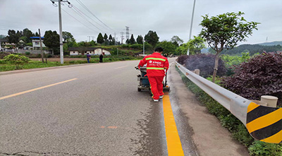 如何进行道路划线施工放样？