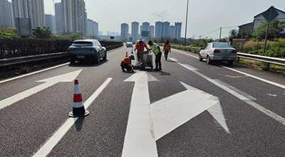 道路划线施工之如何放样？