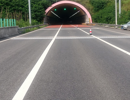 广元道路划线施工