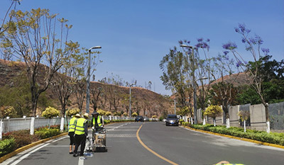 停车场道路划线有哪些注意事项？