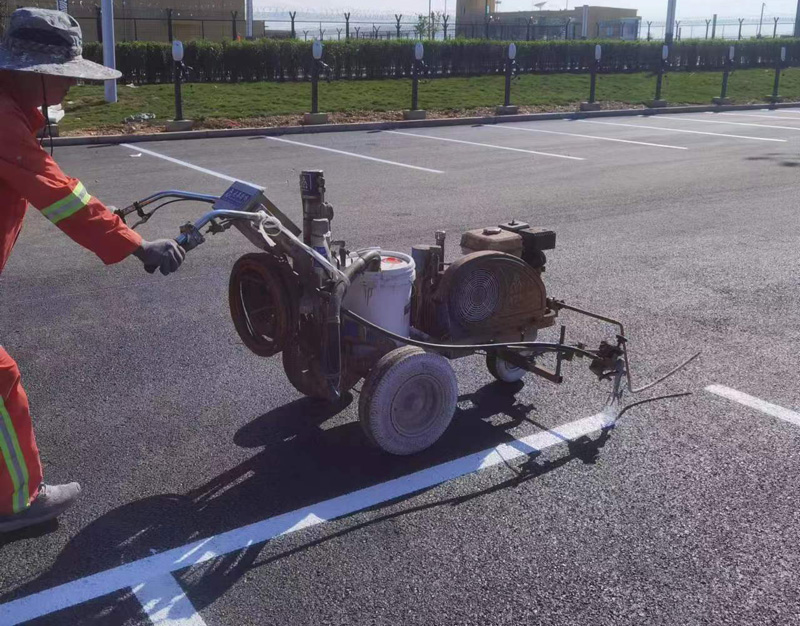 道路划线施工